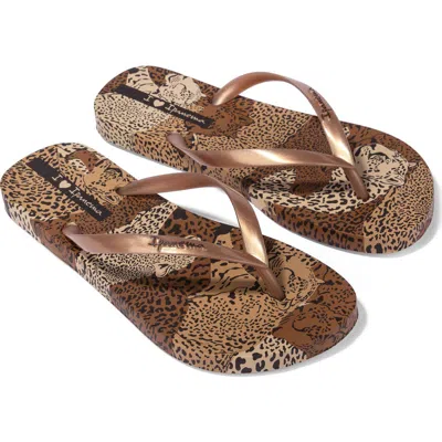 Ipanema Animal Print Vi Flip Flop