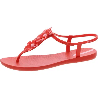 Ipanema Duo Flower Womens Thong Flat Slingback Sandals