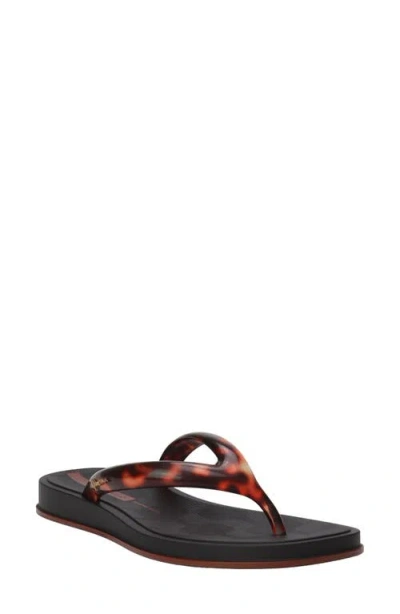 Ipanema Glow Trendy Flip Flop In Animal Print