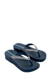 Ipanema Ipa Glitter Wedge Flip Flop