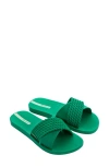 Ipanema Street Ii Slide Sandal In Green/green