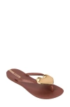Ipanema Wave Heart Flip Flop