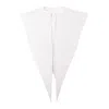 Ipanomi Women's Victoria Collar In White Organic Cotton With Unique Design In White