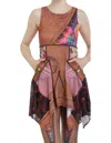 Ipng Let's Go Luggage Illusion Gypsy Tunic In Multi In Multi