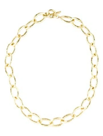 Pre-owned Ippolita 18k Bastille Classico Chain Necklace, 18" In Multi