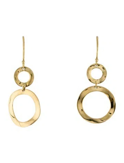 Pre-owned Ippolita 18k Mini Snowman Drop Earrings In Multicolor