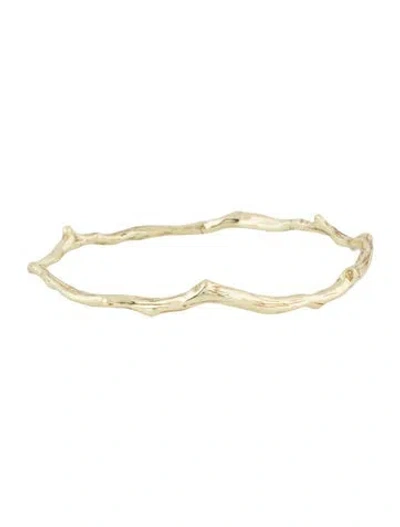 Pre-owned Ippolita 18k Reef Bangle Bracelet, 8" In Multi
