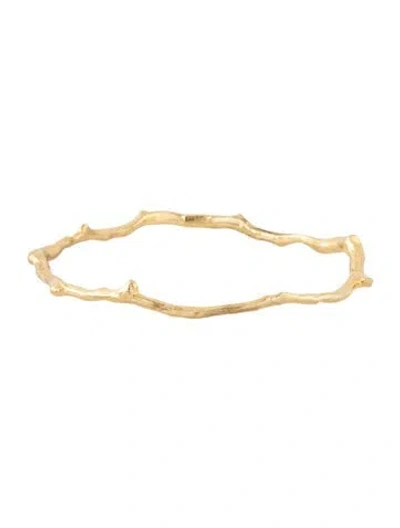 Pre-owned Ippolita 18k Reef Bangle Bracelet, 8" In Multicolor