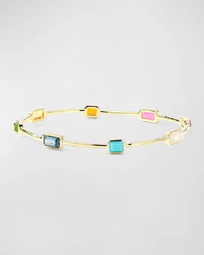 Ippolita Women's Rock Candy Summer Rainbow 18k Yellow Gold & Multi-stone Bangle In Sumrain2