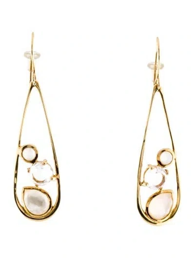 Pre-owned Ippolita 18k Rock Candy Flirt Multi-stone Drop Earrings