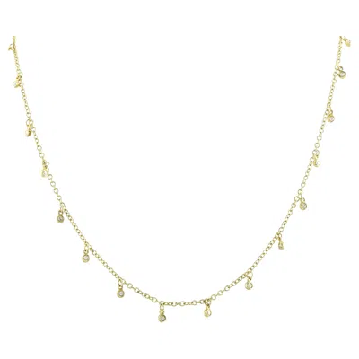 Pre-owned Ippolita 18k Yellow Gold 1.05ct Diamond Long Necklace