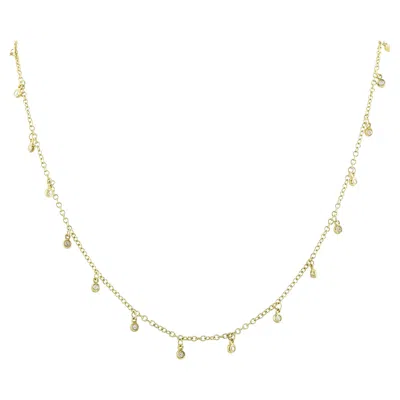 Pre-owned Ippolita 18k Yellow Gold 1.05ct Diamond Long Necklace
