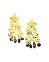 Ippolita Classico Crinkle Chandelier Drop Earrings In Gold