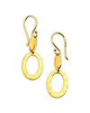Ippolita 18k Yellow Gold Classico Mix Textured Open Drop Earrings In Gold