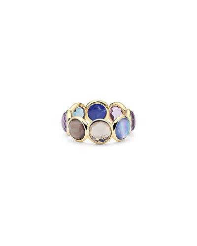 Ippolita 18k Yellow Gold Lollipop Multi Gemstone Bezel Ring