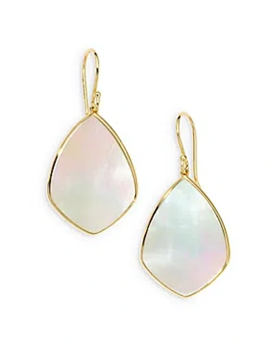 Ippolita Women's Polished Rock Candy 18k Gold & Mother-of-pearl Medium Snowman Earrings
