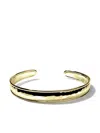 Ippolita 18k Yellow Gold Classico Hammered Cuff Bangle Bracelet In Gold