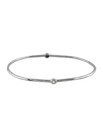 Pre-owned Ippolita 2-stone Superstar Bangle, 7.75" In Multi