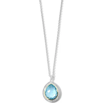 Ippolita Chimera Lollipop Pendant Necklace In Blue