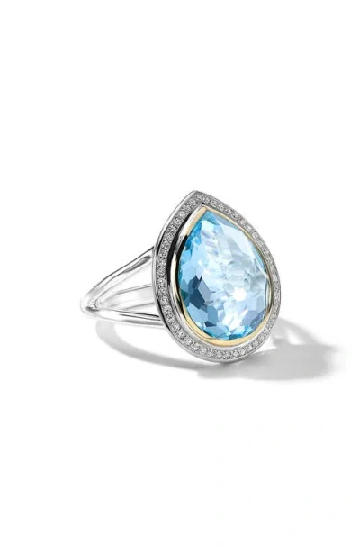 Ippolita Chimera Lollipop Ring In Blue