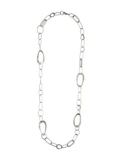 Pre-owned Ippolita Classico Cherish Chain Necklace, 41.5" In Multi