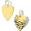 Ippolita Classico Crinkle Heart Drop Earrings In Gold