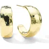 Ippolita Women's Classico #2 18k Yellow Gold Tapered Hoop Earrings In Gold