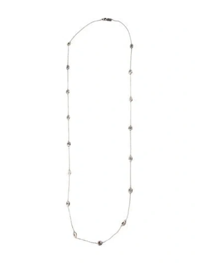 Pre-owned Ippolita Classico Long Pebble Necklace, 38.25" In Multi