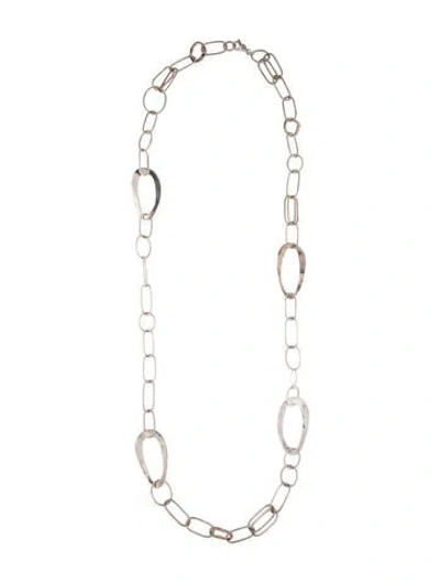 Pre-owned Ippolita Classico Wavy Chain Necklace, 41.75" In Multi