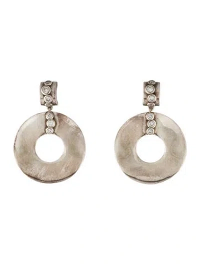 Pre-owned Ippolita Diamond Drop Earrings In Multi