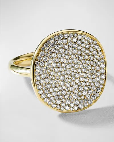 Ippolita Flower Ring In 18k Gold With Diamonds