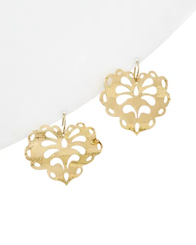 Ippolita Glamazon 18k Filigree Heart Earrings In Gold