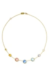 Ippolita Lollipop 7-stone Link Necklace In Gold