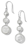 Ippolita Women's Lollipop Lollitini Sterling Silver, Mother-of-pearl & Doublet Triple-drop Earrings In Silver/mother Of Pearl