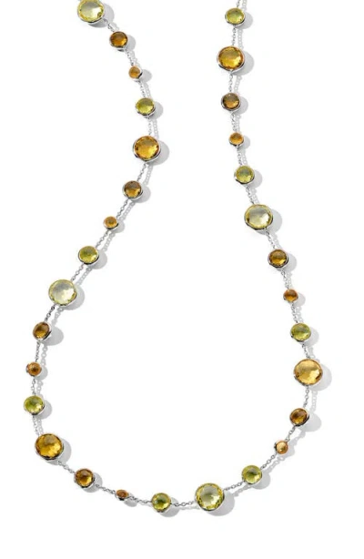 Ippolita Lollipop Lollitini Long Necklace In Silver
