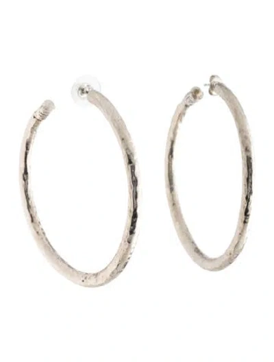 Pre-owned Ippolita Medium Hoop Earrings In Multicolor