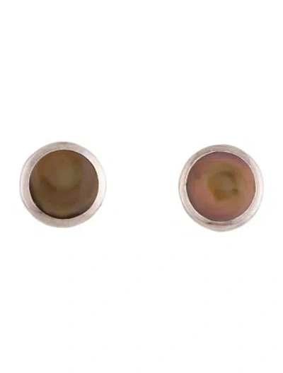 Pre-owned Ippolita Mother Of Pearl Stud Earrings In Multi