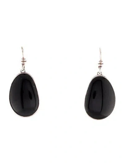 Pre-owned Ippolita Onyx Drop Earrings In Multi
