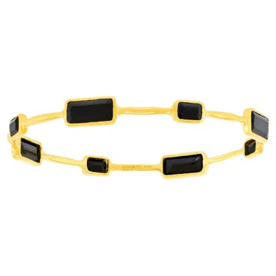 Pre-owned Ippolita Onyx-set Modernist Bracelet By  In Multiple