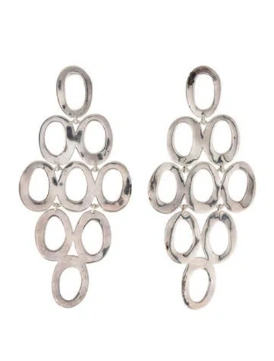 Pre-owned Ippolita Open Cascade Earrings In Multicolor