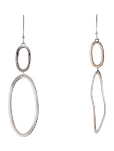 Pre-owned Ippolita Oval Drop Earrings In Multi
