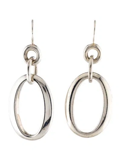 Pre-owned Ippolita Oval Link Earrings In Multi