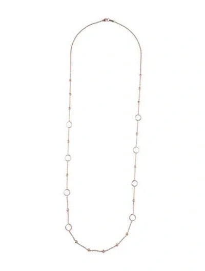 Pre-owned Ippolita Quartz & Ball Long Station Necklace, 37" In Multi