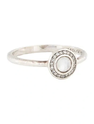 Pre-owned Ippolita Quartz & Diamond Band In Multicolor