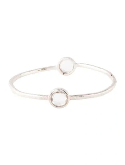 Pre-owned Ippolita Quartz Bangle Bracelet, 7.75" In Multi