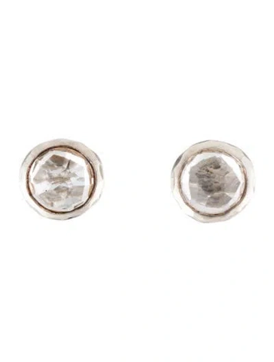 Pre-owned Ippolita Quartz Stud Earrings In Multi