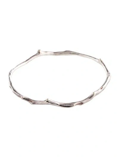 Pre-owned Ippolita Reef Bangle Bracelet, 8" In Multicolor