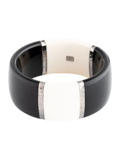 Pre-owned Ippolita Resin Bangle, 8.5" In Multi