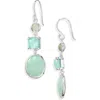 Ippolita Rock Candy® 3-stone Drop Earrings In Silver