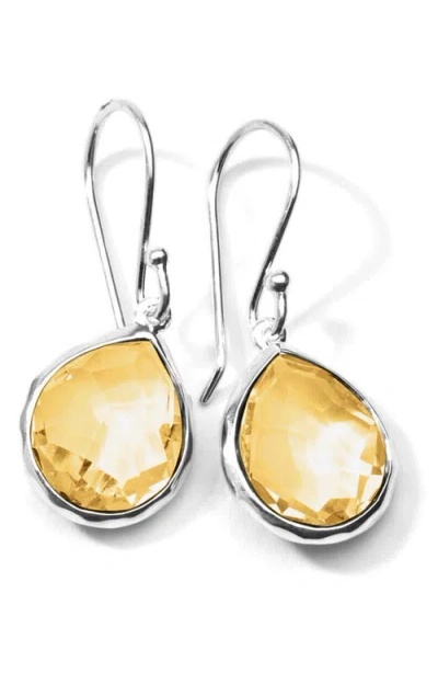 Ippolita Rock Candy Citrine Drop Earrings In Honey Citrine